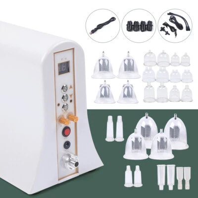 $69.35 • Buy Breast Enlargement Pump Vacuum Suction Cup Breast Enhancer Machine Massager 110V
