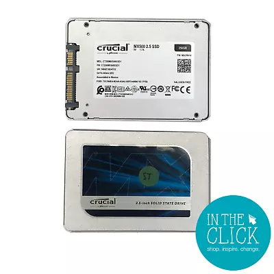 $29.99 • Buy Crucial MX500 SSD 250GB 2.5  Internal SSD SHOP.INSPIRE.CHANGE