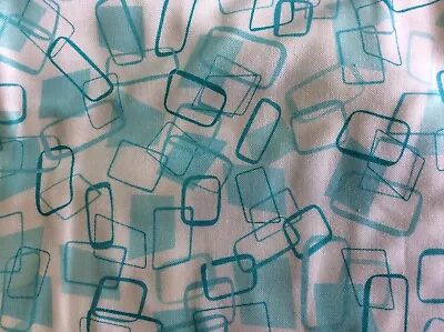 Happy #22135-16 Aqua By Me And My Sister For Moda- 7/8 Yard • $10.29