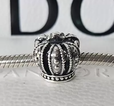 PANDORA Moments Crown Charm 790930 Ale 925 Immaculate Condition • £14.50