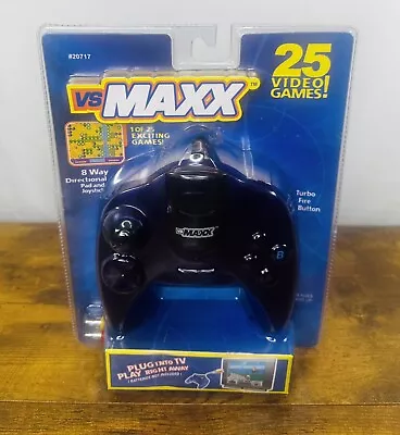 (20717) 25 In 1 Games VS Maxx Plug & Play New 2004 Video Game Factory Sealed • $24