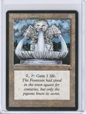 1994 Magic The Gathering MTG - The Dark - Fountain Of Youth NM+ • $11.99
