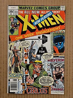 X-Men #111 1st Appearance Of Mesmero Marvel 1978 VF- • $50