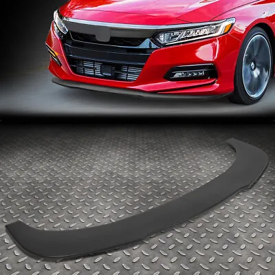 $62.88 • Buy Universal 66  Front Bumper Lip Flat Under Panel Splitter Spoiler Plate Diffuser