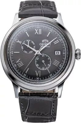 Men's Orient Bambino Version 8 Day-Date 24 Hour Automatic Watch RA-AK0704N10B • $194.98