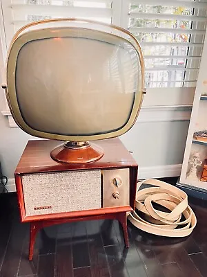 Untested Philco Tandem 21  Predicta Television 50's Tv Mid Century Modern Mcm • $2150