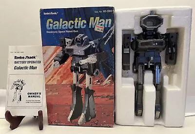 Vintage Radio Shack Galactic Man 1983 G1 Shockwave KO Original Owner Complete • $399.99