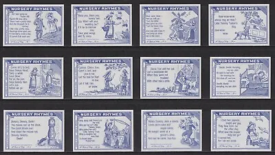 60 Old Matchbox Labels Austria For UK Nursery Rhymes AC22 • $17.99