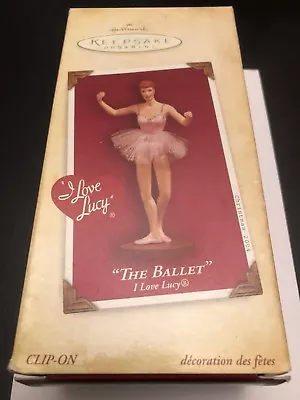 2004 Hallmark Ornament I Love Lucy  THE BALLET   New • $9.99