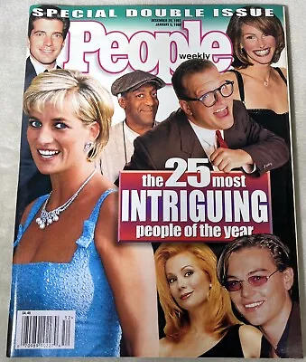 People Weekly Magazine Dec 1997 Jan 1998 Double Issue Most Intriguing People • $13.25