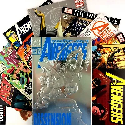 Avengers 10 Comic Lot Marvel #1 Origins Mighty Terminax Objective Ultimate  • $34.95