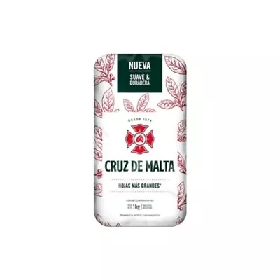 Yerba Mate Cruz De Malta 1.1lb/500 Grs Gluten Free   From Usa  • $6.99