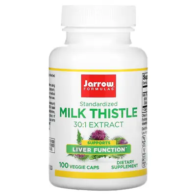£19.99 • Buy Jarrow Formulas Milk Thistle Extract 150mg 100 Vcaps | Supports Liver Function