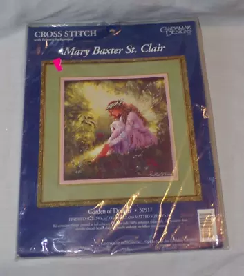 Candamar Designs Cross Stitch Kit Mary Baxter St. Clair Fairy Garden Of Dreams • $22.99