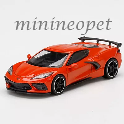 Mini Gt Mgt00227 2020 Chevrolet Corvette C8 Stingray 1/64 Diecast Sebring Orange • $10.97