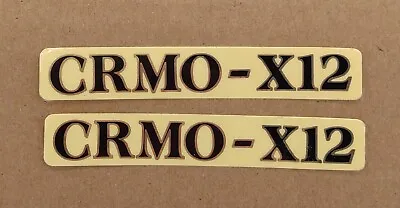 Kabuki Bike Cromo X12 Frame Stickers Vintage NOS Original OEM  • $10.16
