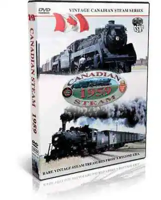 Canadian Steam 1959 | Greg Scholl Train Video • $29.95