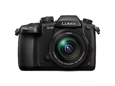 Panasonic DC-GH5M - LUMIX 20MP DSLM Incl. 12-60mm Lens - DC GH5 M EG K #2951 • £764.73