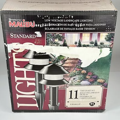 Malibu Intermatic 11x Tier Landscaping Light Set Kit W/ Timer LX10611T ML44T NOS • $133.09