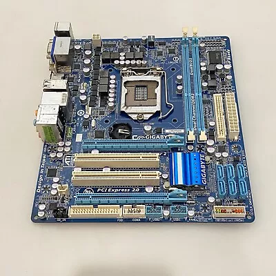 Gigabyte MOTHERBOARD GA-H55M-D2H DDR3 USB2.0 LGA1156 MATX HDMI NO I/O Shield • $55