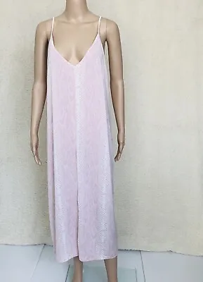 $25 • Buy Asos NWT Size UK 18 Pink Strappy Dress Stretch