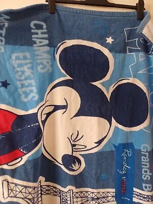 Disneyland Paris Mickey & Minnie Mouse Beach Towel • £14.99