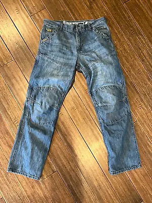 Bilt Motorcycle Jeans Iron Workers 0398 Size 34x32 • $70