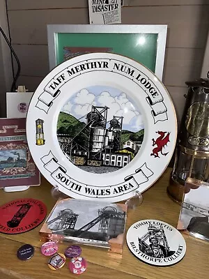 Taff Merthyr NUM   Colliery Plate • £10