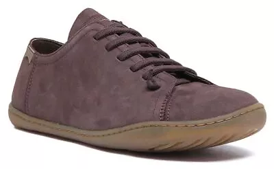 Camper Peu Cami Casual Slip On Comfort Shoe In Dark Brown Mens UK 6 - 12 • £144.99