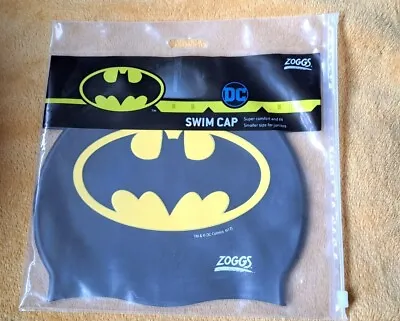 Zoggs DC Batman Warner Brothers  Junior Swim Cap Hat Brand New • £4.99