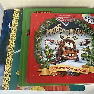 4 Christmas Themed Children’s Books Mater Saves Christmas Baby Mouse ABC  • $11.99