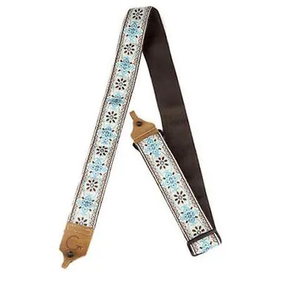 Genuine Gretsch  G  Brand Logo BANGO Strap - Blue/Brown 922-0070-101 • $22.99