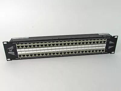 Homaco MJP19-8-25CRU 48-Port 19  Modular Jack Panel • $14.99