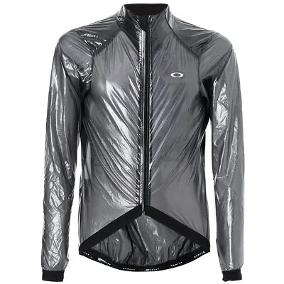 Oakley Men's Jawbreaker Road Jackets Cycling Running Blackout Jacket Sz XXL • $24.99