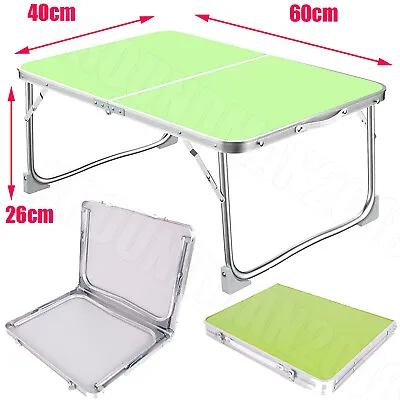 £13.70 • Buy Folding Camping Table Aluminium Picnic Portable Adjustable Party Bbq Outdoor
