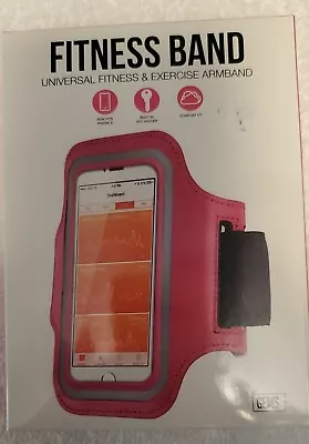 Gems Fitness Band Armband (Iphone 6S/SE/5S/5C/4S IPod Touch)-Hot Pink • $3.74