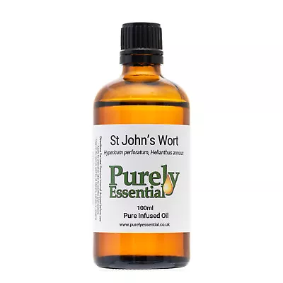 St John's Wort Oil Infused 50ml 100ml 500ml100% Pure & Natural Purely Essential • £8.39