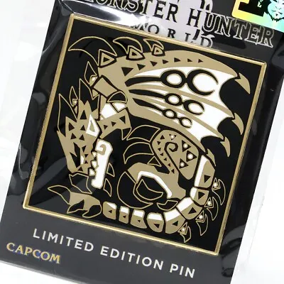 Monster Hunter World Rathalos Icon Limited Edition Golden Enamel Pin Figure • $13.17