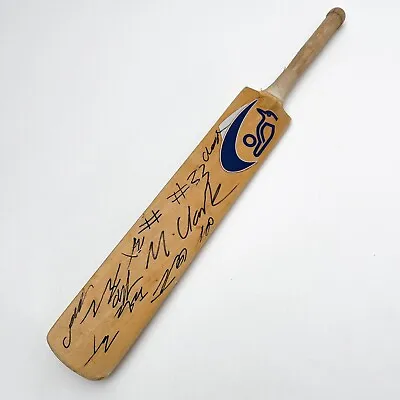 Signed Kookaburra Mini Handcrafted Bubble Cricket Bat • $39