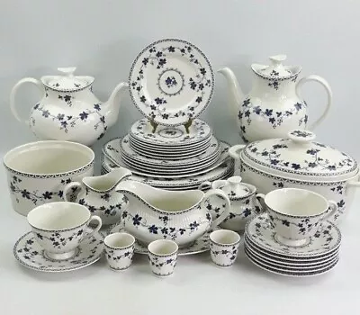 Royal Doulton Yorktown Ribbed Dinner & Tea Items - Sold Individually - Vintage • £10
