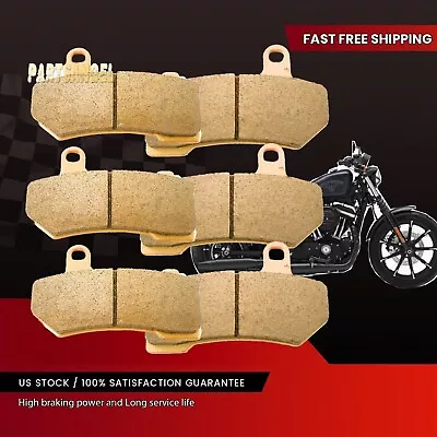 Front & Rear Brake Pads For 2008-2023 Harley Davidson FLHX Street Glide FA409 • $36