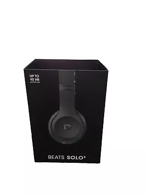 AS NEW BEATS Solo 3 Wireless Headphones Black (M432PA/A) - TRACKING 227005 • $129