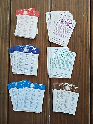 The Fortune Teller Arcade Game Bay-Tek Inc - Paper Fortunes *Lot Of 40* • $29.98