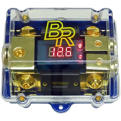 Fused Distribution Block 200A ANL Fuses Digital Display 2-Way 0/4 Gauge 2 4/8GA • $28.95