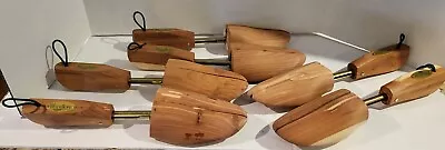 Vintage Nordstrom Woodlore Wooden Cedar Shoe Trees Stretchers Shapers 3 Pairs • $35