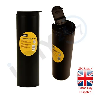 500ml Travel Mug Tea Coffee Vacuum Bottle Thermos Water Cup Insulated Flask • £7.49
