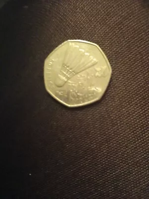 London Olympics 2012 Badminton Shuttlecock Fifty 50p Coin Minted 2011 Circulated • £1.40