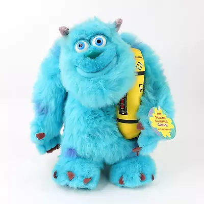 Disney Pixar Monsters Inc 14  Glowing Bedtime Sully Talking Plush Hasbro 2001 • $24.98