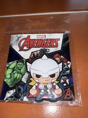 £2.49 • Buy Marvel Avengers Thor Rubber Keyring Keychain Superhero Bag Charm