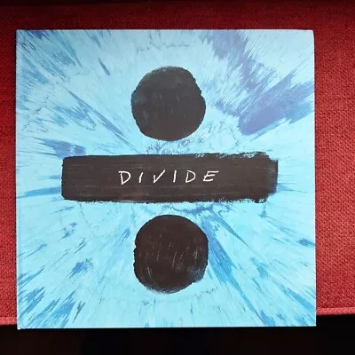 Ed Sheeran Divide Hardcover Book. Blue Vinyl Includes Charm And Bracelet!!  • £75